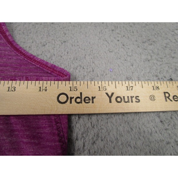 Lululemon Tank Womens 4 Purple Split Back Activewear Casual Running Gym - Picture 6 of 7